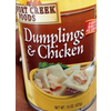 Calories In Dumplings Chicken From Comfort Creek Foods