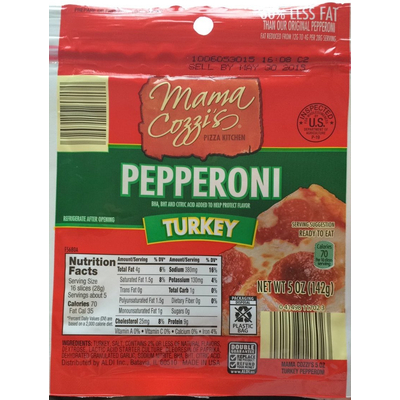turkey pepperoni aldi