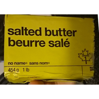 Calories In Butter Salted From No Name