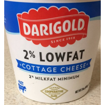 Calories In Cottage Cheese 2 Low Fat From Darigold
