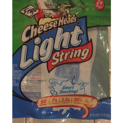 cheesehead light string cheese